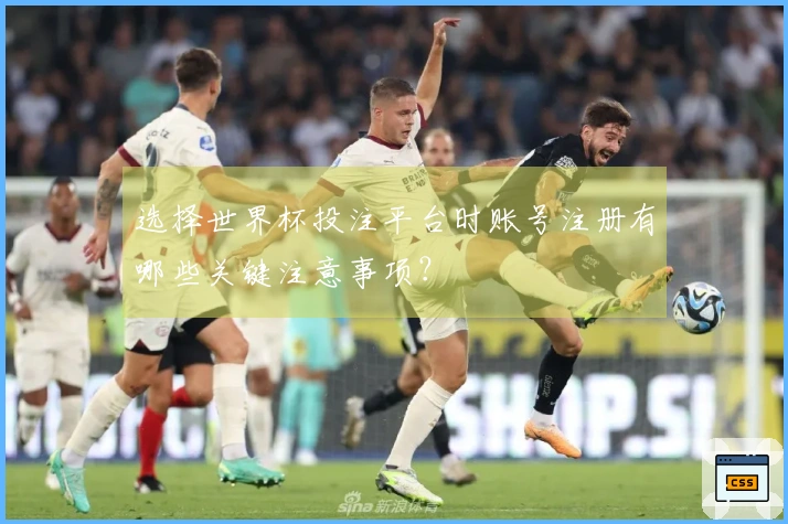 选择世界杯投注平台时账号注册有哪些关键注意事项？